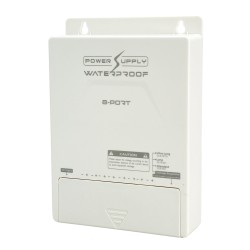 FOLKSAFE τροφοδοτικό συστημάτων CCTV FS-DC120805W, 8 εξόδων, 12V/5A, αδιάβροχο IP65