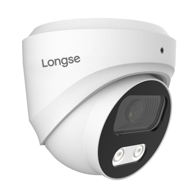 LONGSE IP κάμερα CMSB-2FCV2RC-28PMTF με μικρόφωνο, 2MP, 2.8mm, αδιάβροχη IP67, PoE