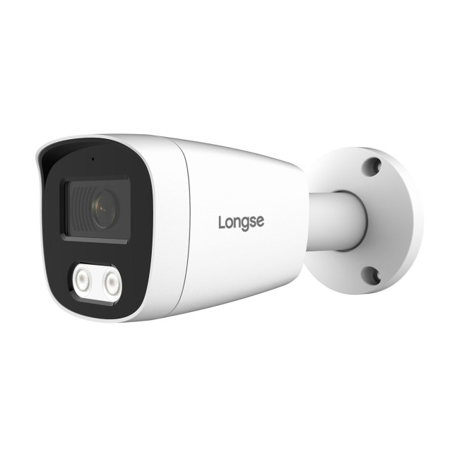 LONGSE IP κάμερα BMSC-2FCV2RC-28PMTF με μικρόφωνο, 2MP, 2.8mm, αδιάβροχη IP67, PoE