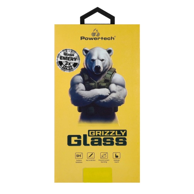 POWERTECH tempered glass Emery Private 5D TGC-0800 για iPhone 17 Pro Max, full glue