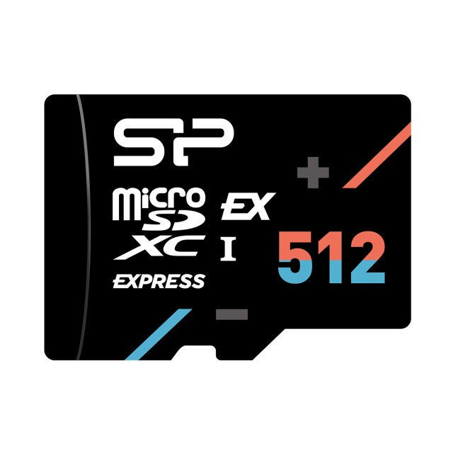 SILICON POWER κάρτα μνήμης microSDXC Express Hypera, 512GB, PCIe Gen 3x1, C10 UHS-I U3 A1 V30