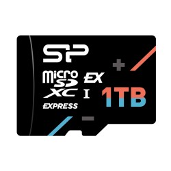 SILICON POWER κάρτα μνήμης microSDXC Express Hypera, 1TB, PCIe Gen 3x1, C10 UHS-I U3 A1 V30
