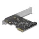 DELOCK κάρτα επέκτασης PCIe σε 2x SATA 90431, 6Gb/s