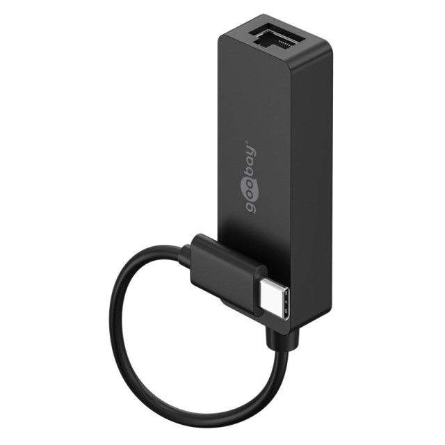 GOOBAY αντάπτορας δικτύου 76579, USB-C, 1000Mbps Ethernet, μαύρος GOOBAY αντάπτορας δικτύου 76579, USB-C, 1000Mbps Ethernet, μαύρος