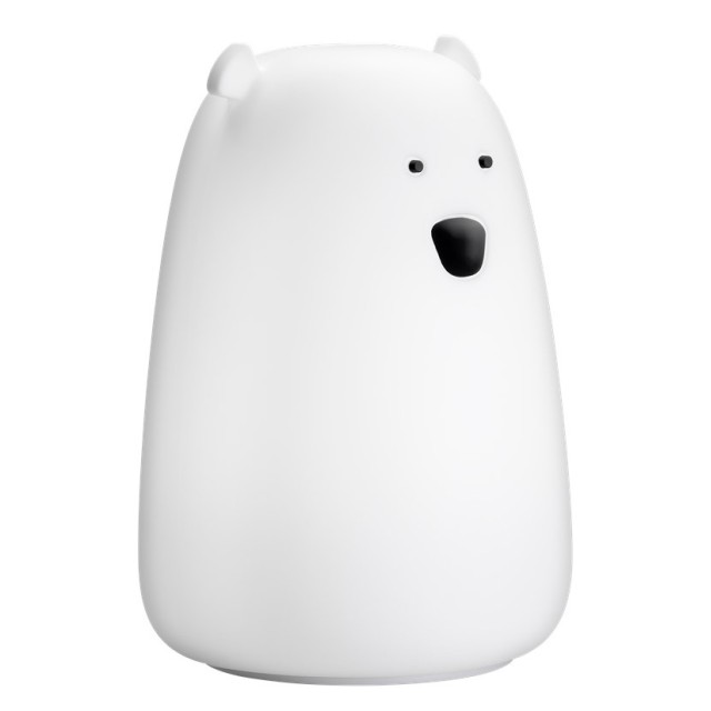 GOOBAY LED φωτιστικό νυκτός πολική αρκούδα 61647, RGB, επαναφορτιζόμενο, λευκό