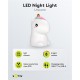 GOOBAY LED φωτιστικό νυκτός μονόκερος 61649, RGB, επαναφορτιζόμενο, λευκό
