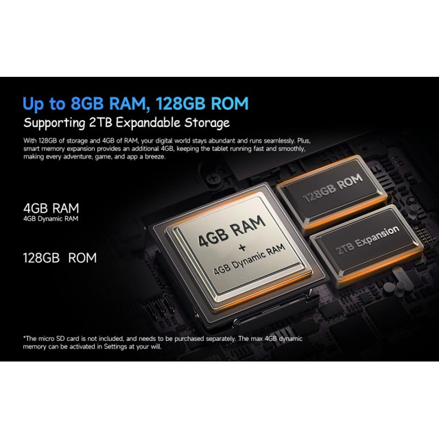 ULEFONE tablet Tab A9 Pro Kids, 8.68", 4/128GB, 4G, Android 15, 5040mAh, ροζ