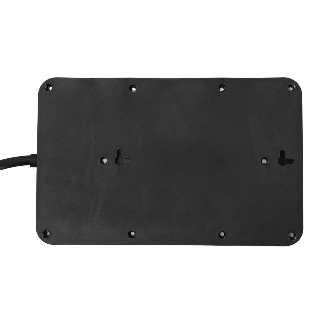 POWERTECH πολύπριζο ασφαλείας PT-1535, 8 θέσεων, με USB & USB-C θύρες, 16A, 1.5m, μαύρο