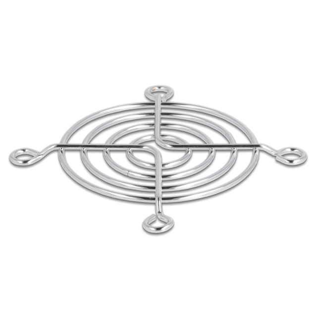 DELOCK σχάρα για 60mm ανεμιστήρα 67305, μεταλλική, ασημί