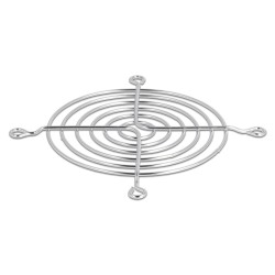 DELOCK σχάρα για 92mm ανεμιστήρα 67307, μεταλλική, ασημί