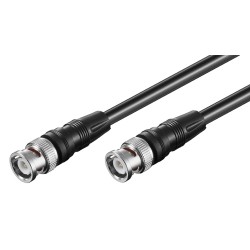 GOOBAY καλώδιο BNC 50086, RG58, 50 ohm, 2m, μαύρο