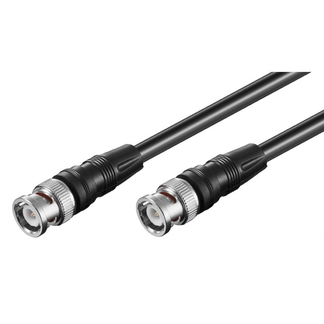 GOOBAY καλώδιο BNC 50086, RG58, 50 ohm, 2m, μαύρο