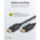 GOOBAY καλώδιο DisplayPort 74777, VESA Certified, 8K/60Hz, 32.4 Gbps, 1m, μαύρο