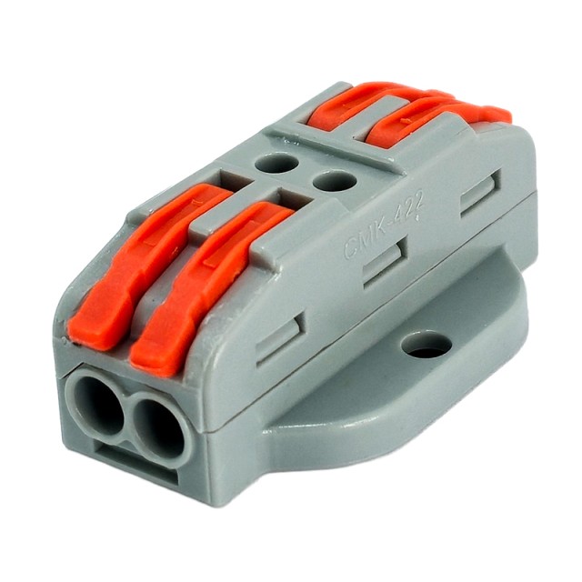 POWERTECH κλέμα σύνδεσης καλωδίων TOOL-0105, 2pin, 10τμχ