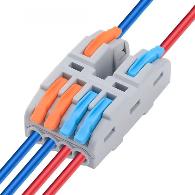 POWERTECH κλέμα σύνδεσης καλωδίων TOOL-0107, 4pin προς 2pin, 5τμχ