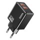 KAKUSIGA φορτιστής τοίχου KSC-1237, 2x USB, 12W, μαύρος
