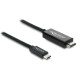DELOCK καλώδιο USB-C σε HDMI 81704, 4K/60Hz, 2m, μαύρο
