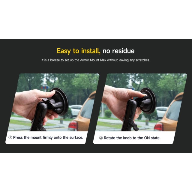 ULEFONE βάση tablet αυτοκινήτου UAN02 για ταμπλό, μαύρη