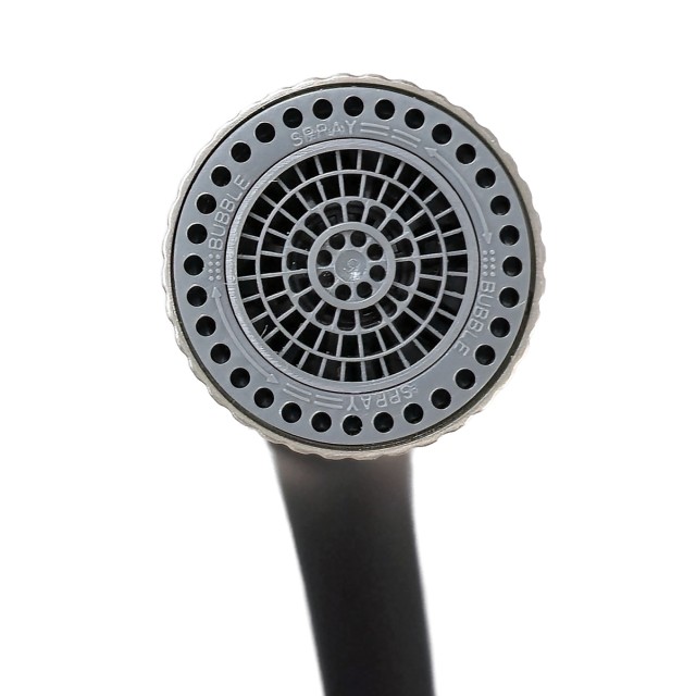 BRUNO μπαταρία πάγκου κουζίνας BRN-0263, αναμεικτική, μαύρη/ασημί