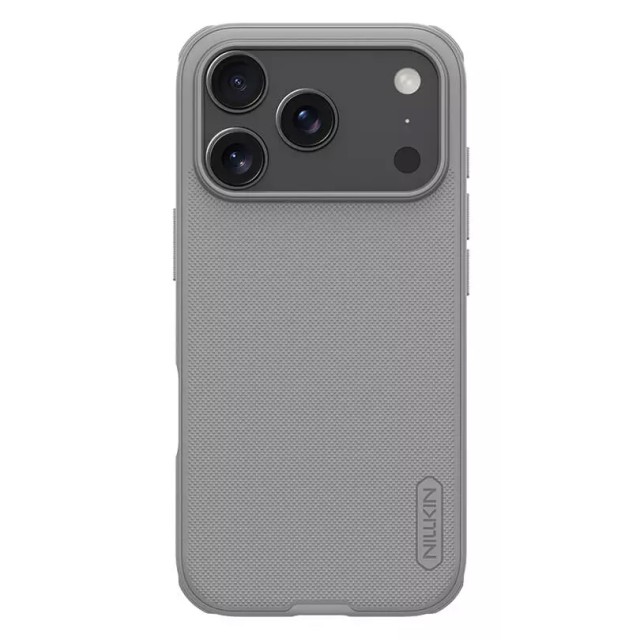 NILLKIN θήκη Super Frosted Shield Pro για Apple iPhone 17 Pro, γκρι