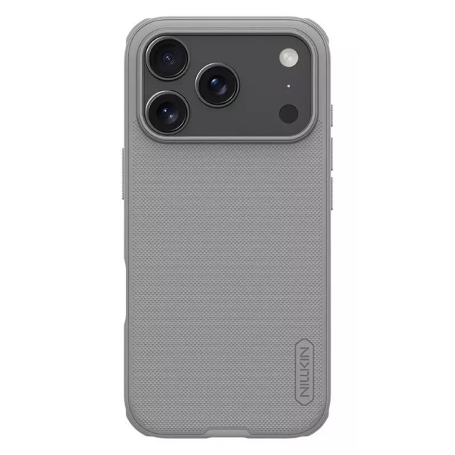 NILLKIN θήκη Super Frosted Shield Pro για Apple iPhone 17 Pro Max, γκρι