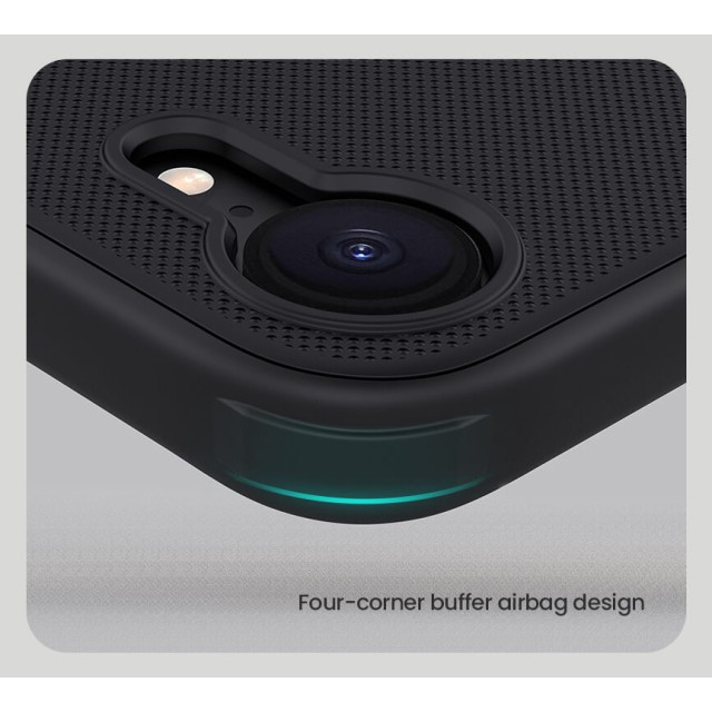 NILLKIN θήκη Super Frosted Shield Pro για Apple iPhone 16e, μαύρη