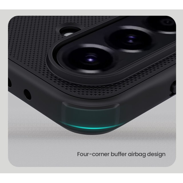 NILLKIN θήκη Super Frosted Shield Pro για Samsung Galaxy A56 5G, μαύρη