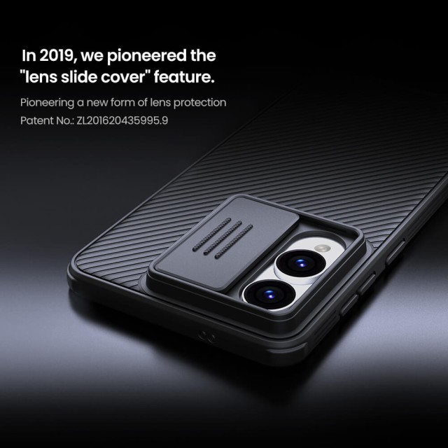 NILLKIN θήκη CamShield Pro για Samsung Galaxy S25 Edge, μαύρη