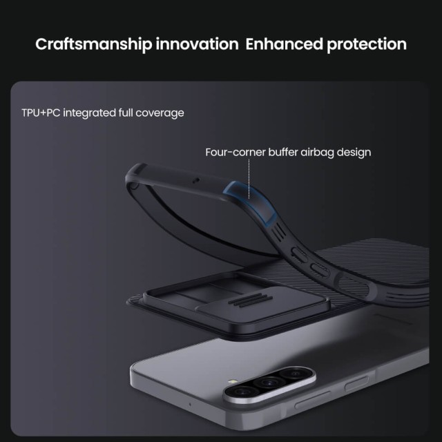 NILLKIN θήκη CamShield Pro για Samsung Galaxy A26 5G, μαύρη