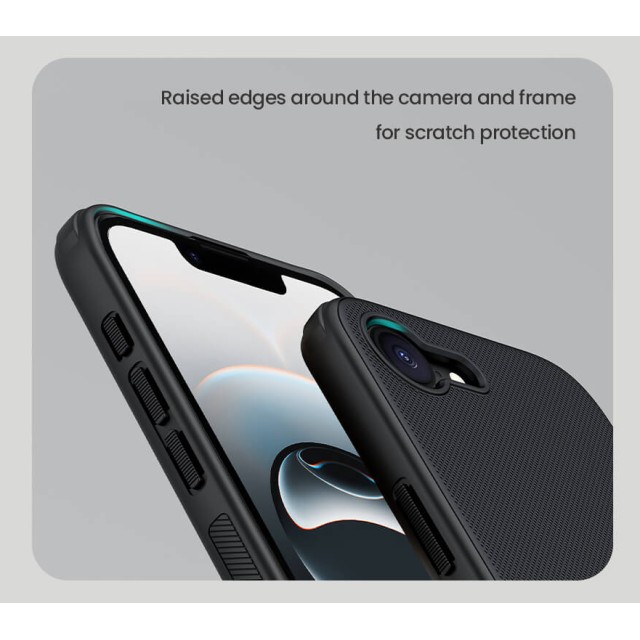 NILLKIN θήκη Super Frosted Shield Pro Magnetic για Apple iPhone 16e, μαύρη