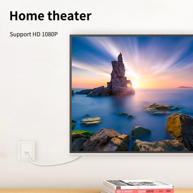 CABLETIME καλώδιο κεραίας CT-AV101-10, γωνιακό, 75 Ohm, 2m, λευκό