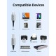 CABLETIME καλώδιο USB-C σε USB Type B CT-CMBM1, 480Mbps, 1m, μαύρο CABLETIME καλώδιο USB-C σε USB Type B CT-CMBM1, 480Mbps, 1m, μαύρο