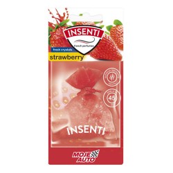 MOJE AUTO κρεμαστό αρωματικό αυτοκινήτου 15-004, φράουλα, crystals 20g