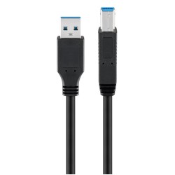 GOOBAY καλώδιο USB 3.0 σε USB Type B 95721, 0.25m, 5Gbps, μαύρο