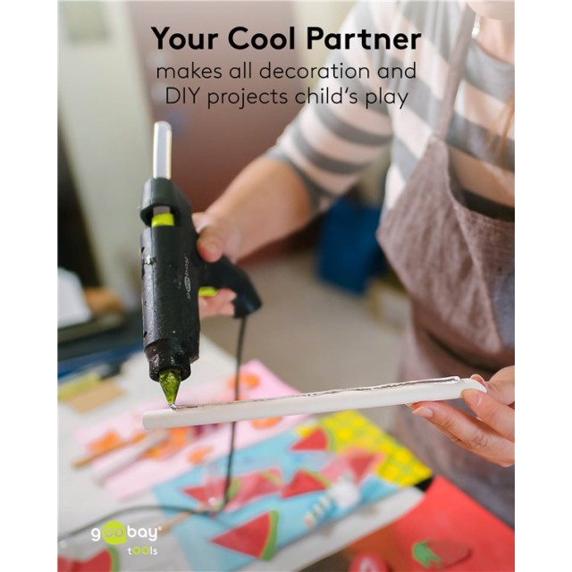 GOOBAY ράβδοι σιλικόνης 77853, Φ11mm x 200mm, διάφανο, 50τμχ