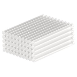 GOOBAY ράβδοι σιλικόνης 77853, Φ11mm x 200mm, διάφανο, 50τμχ