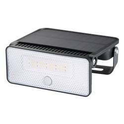 POWERTECH LED ηλιακό φωτιστικό PT-1517 με αισθητήρα κίνησης, 8W, 1800mAh, μαύρο