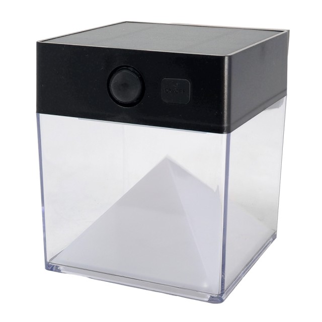 POWERTECH LED ηλιακό φωτιστικό PT-1519 με αισθητήρα κίνησης, 4W, 2000mAh, μαύρο