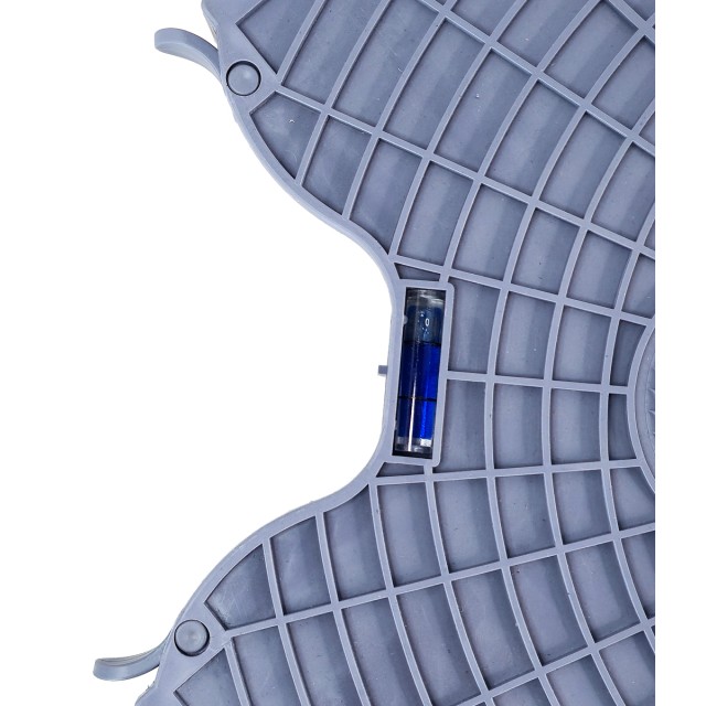 HOME USE βάση λευκών συσκευών HUH-0260 με ρόδες, ρυθμιζόμενη 70x90cm, έως 500kg, γκρι