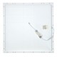 POWERTECH LED panel ψευδοροφής PT-1533, 40W, 59.5x59.5cm, τετράγωνο, 4000K, 4000lm, λευκό