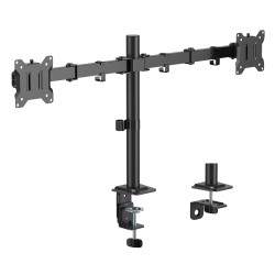 POWERTECH βάση γραφείου για 2x οθόνες PT-1552, 17-32", έως 10kg