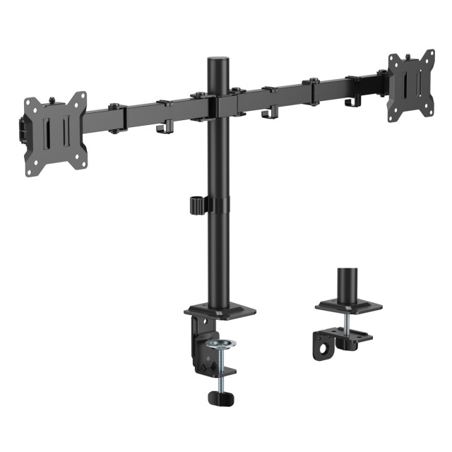 POWERTECH βάση γραφείου για 2x οθόνες PT-1552, 17-32", έως 10kg