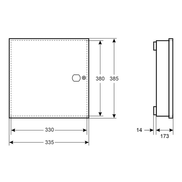 PULSAR τροφοδοτικό HPSB-24V5A-C, 27.6V/5A