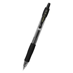 PILOT στυλό διαρκείας gel G-2, 0.7mm, 14cm, μαύρο