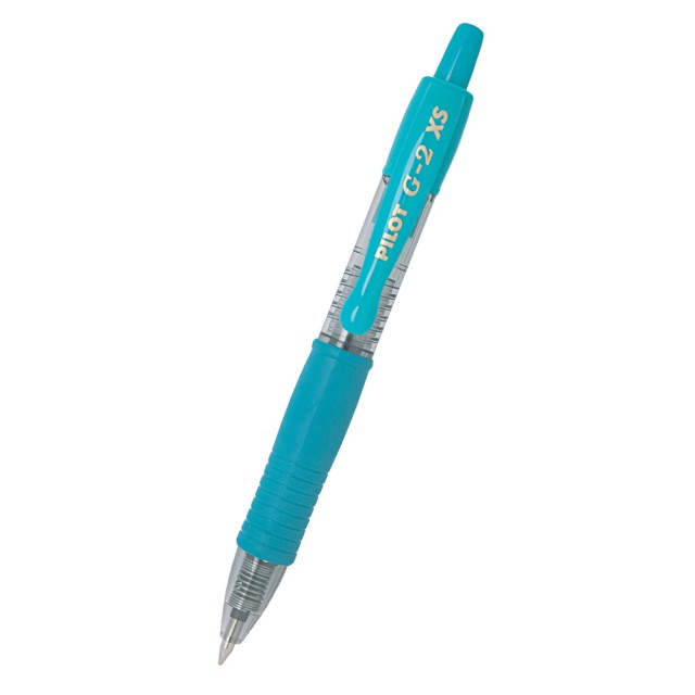 PILOT στυλό διαρκείας gel G-2 XS, 0.7mm, 11cm, γαλάζιο