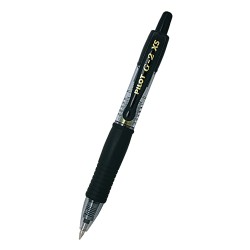 PILOT στυλό διαρκείας gel G-2 XS, 0.7mm, 11cm, μαύρο