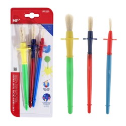 ARTIX PAINTS σετ παιδικών πινέλων ζωγραφικής PP221, διάφορα χρώματα, 3τμχ