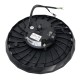 POWERTECH LED φωτιστικό καμπάνα PT-1531, 100W, 6500K, Φ30x11cm, IP65, μαύρο