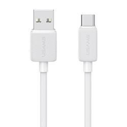 USAMS καλώδιο USB-C σε USB US-SJ693, 3A, 480Mbps, 2m, λευκό