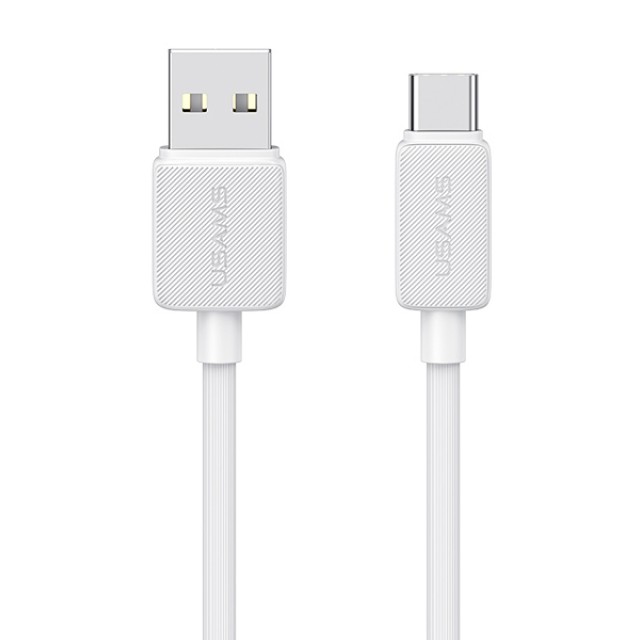 USAMS καλώδιο USB-C σε USB US-SJ693, 3A, 480Mbps, 2m, λευκό